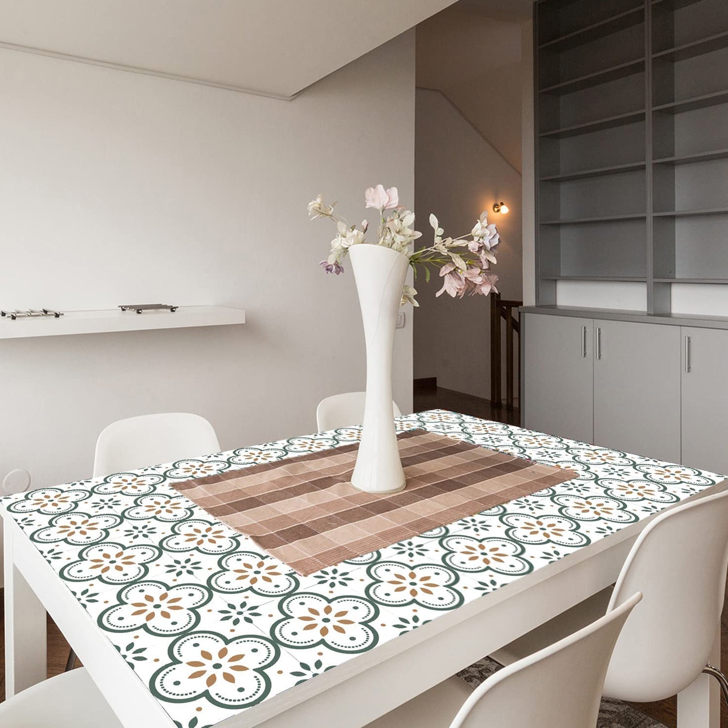 Peel and Stick Floor Tiles Kitchen / Bathroom Backsplash Sticker Detachable Waterproof DIY Tile Stickers for Wall Decoration Tiles Home Decoration (8x8 Inch / 10 Pcs Set) Peel and Stick Floor Tiles Kitchen / Bathroom Backsplash Sticker Detachable Waterproof DIY Tile Stickers for Wall Decoration Tiles Home Decoration (8x8 Inch / 10 Pcs Set)
